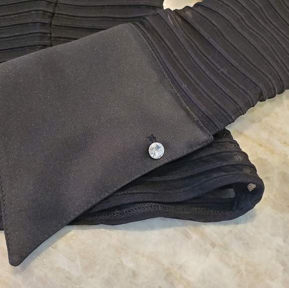 JS Collection Black Sheer Top size 12 - Picture 10 of 13